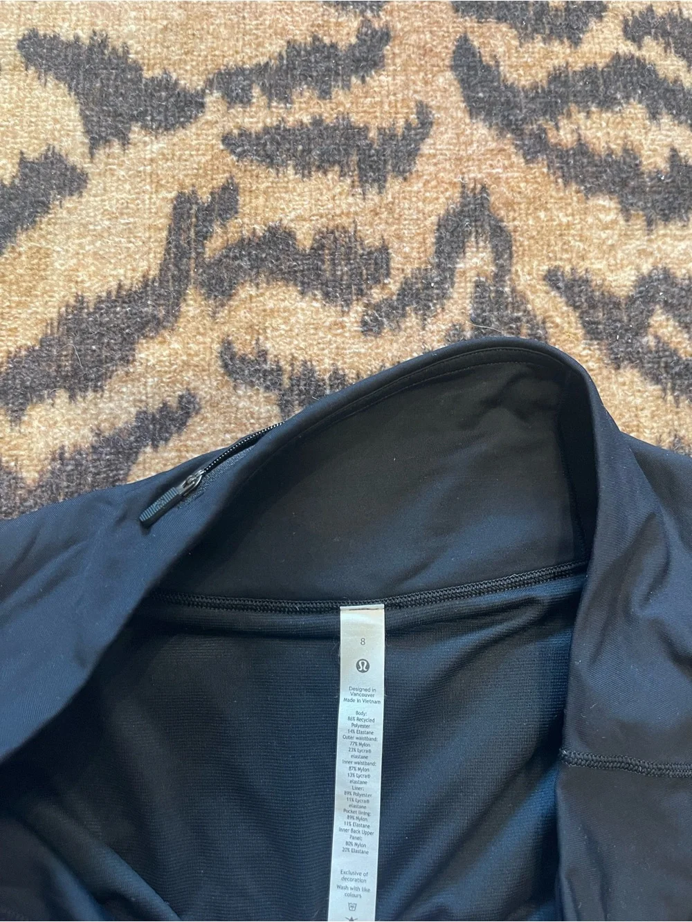Lululemon Black Women's Athletic Running Shorts
